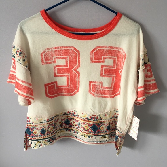 NWT! Free people 33 t-shirt - Picture 1 of 3